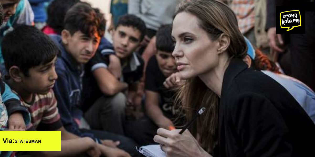 Angelina Jolie lawat kem pelarian Rohingya, kritik kerajaan Myanmar