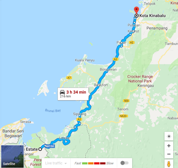 Brunei Kota Kinabalu