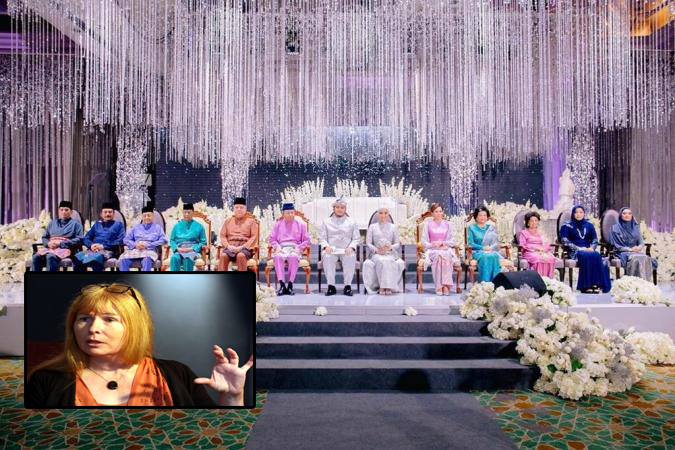 Sarawak Report persoalkan perkahwinan anak Azmin yang terlalu mewah, tanya wang dari mana?