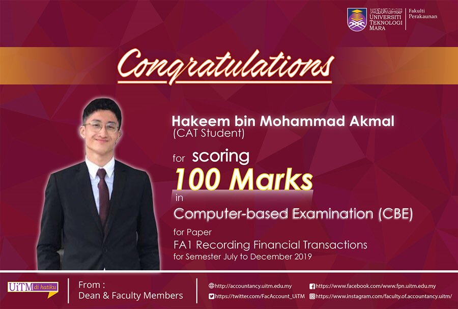Banner Hakeem Acca Full Mark
