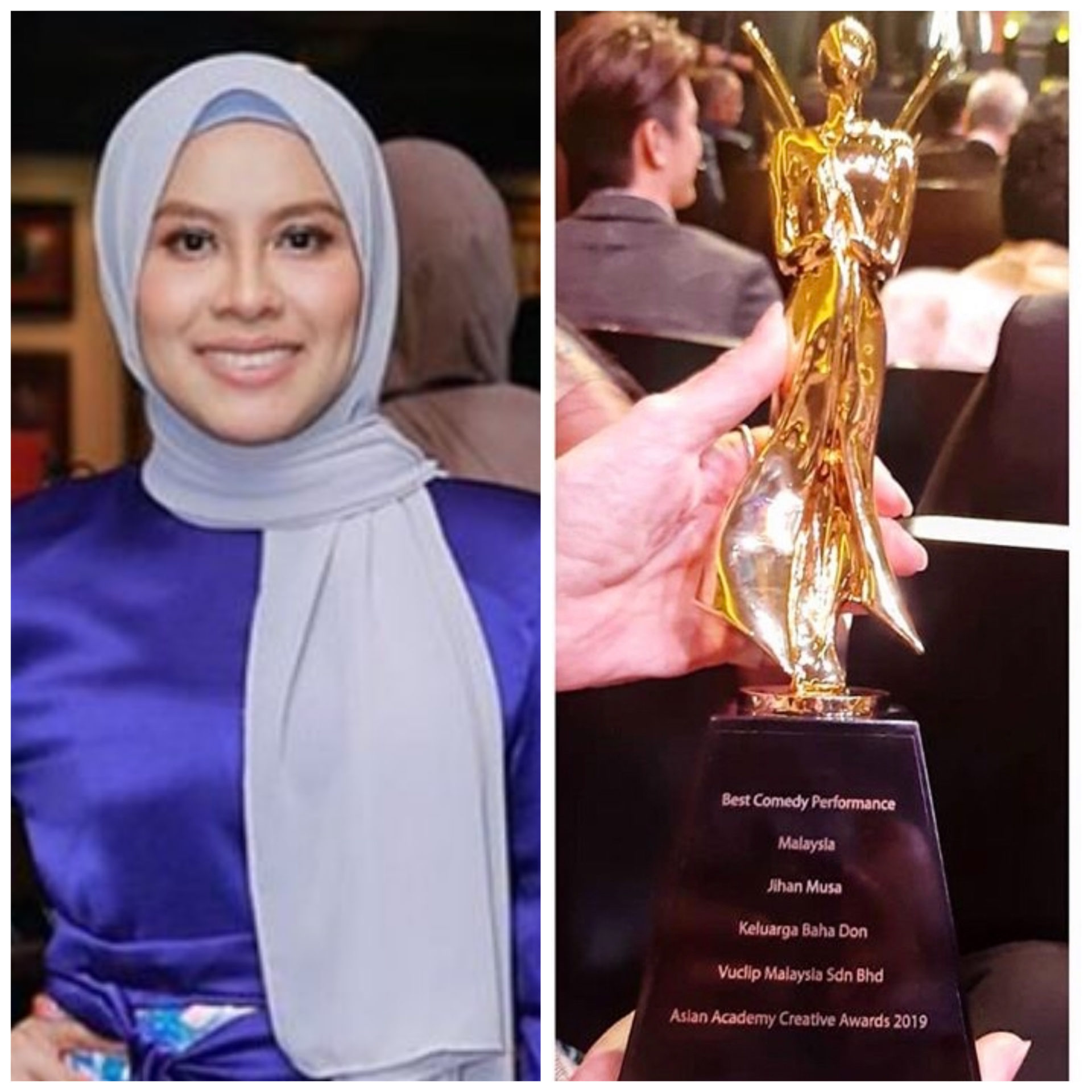 Jihan Muse menang anugerah peringkat antarabangsa, banggakan rakyat Malaysia