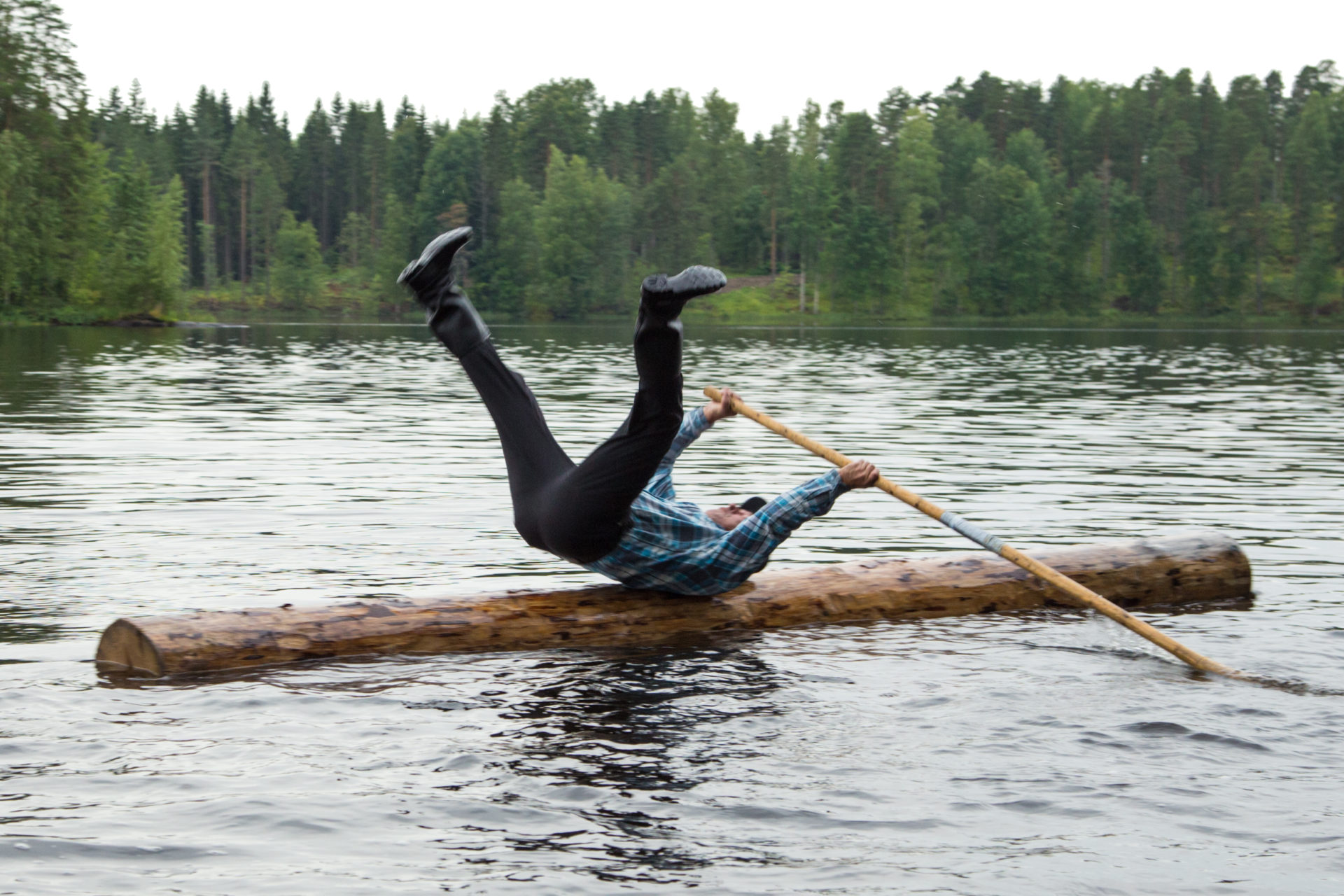 Jumping Axeman Maine Latah