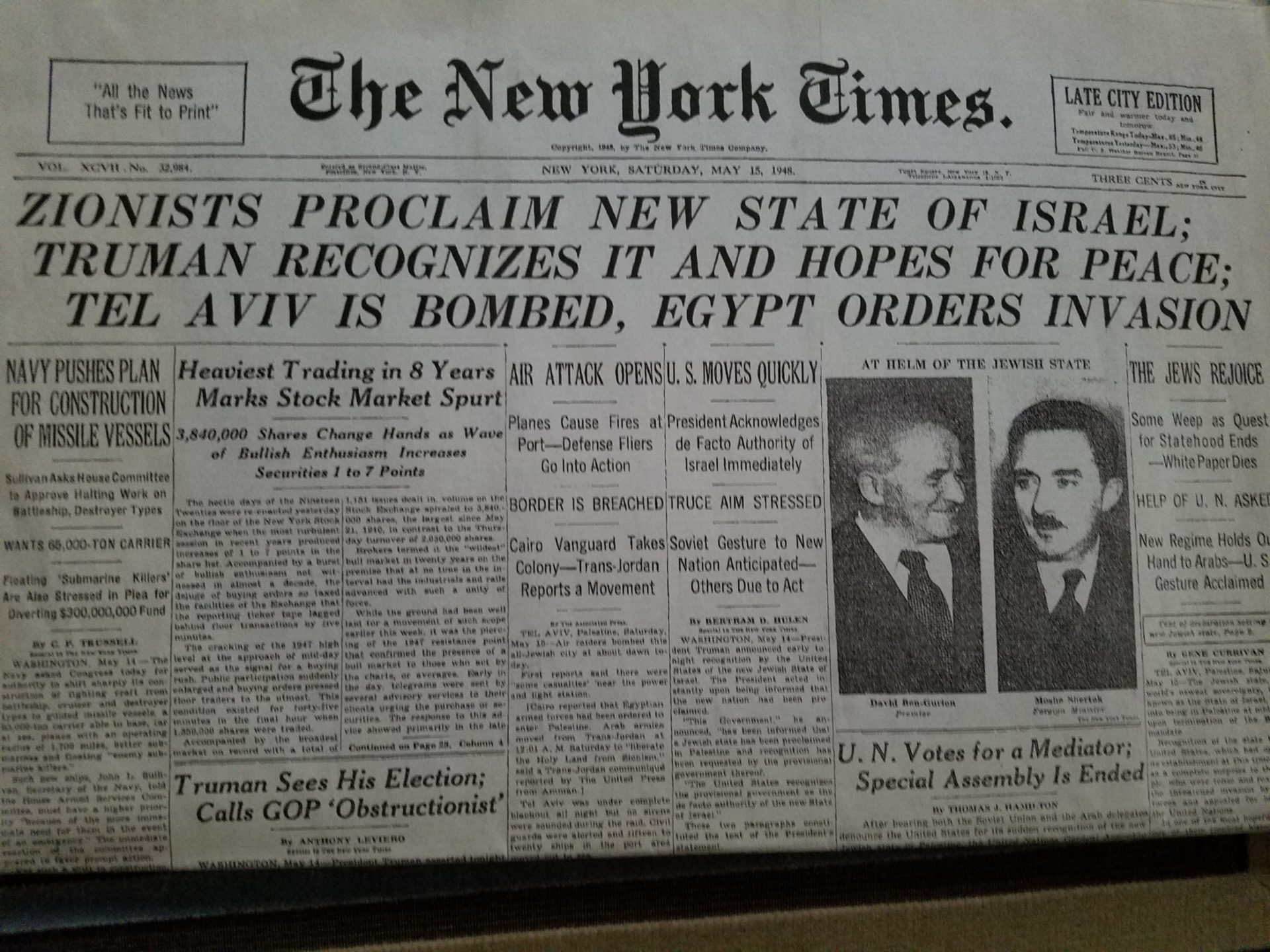 Deklarasi Truman Pro Israel
