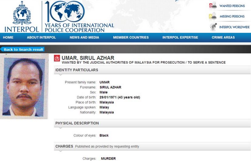 Sirul Interpol Gambar