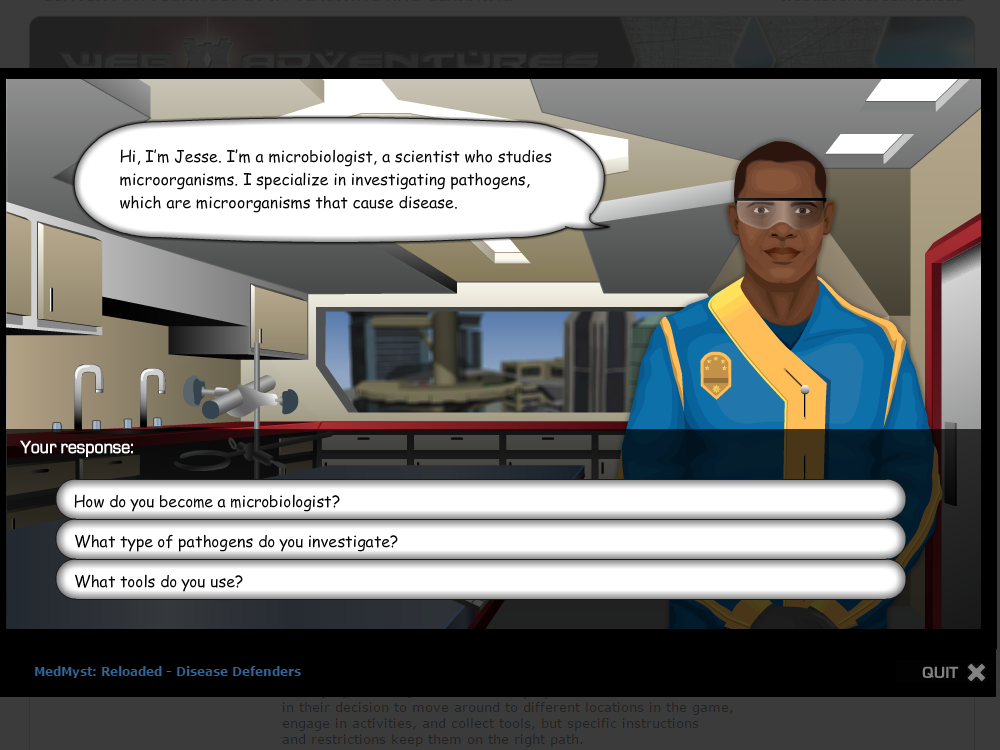 Game Medmyst Pendidikan