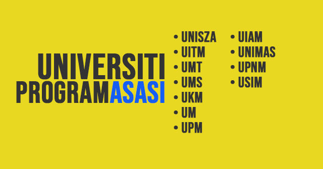 Universiti Asasi Program