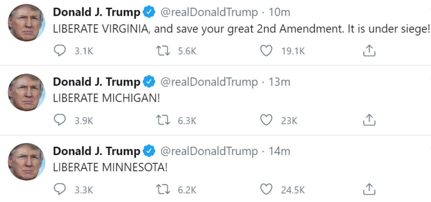 Donald Trump Liberate