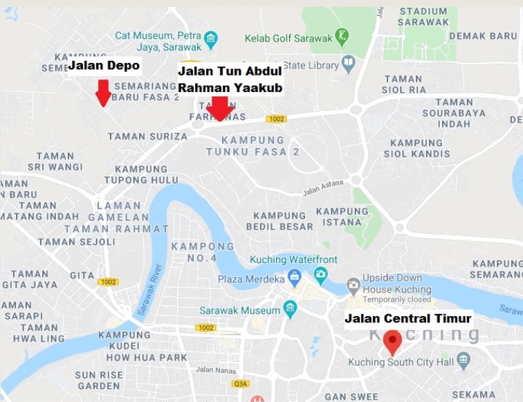 Jalan Google Map Badut