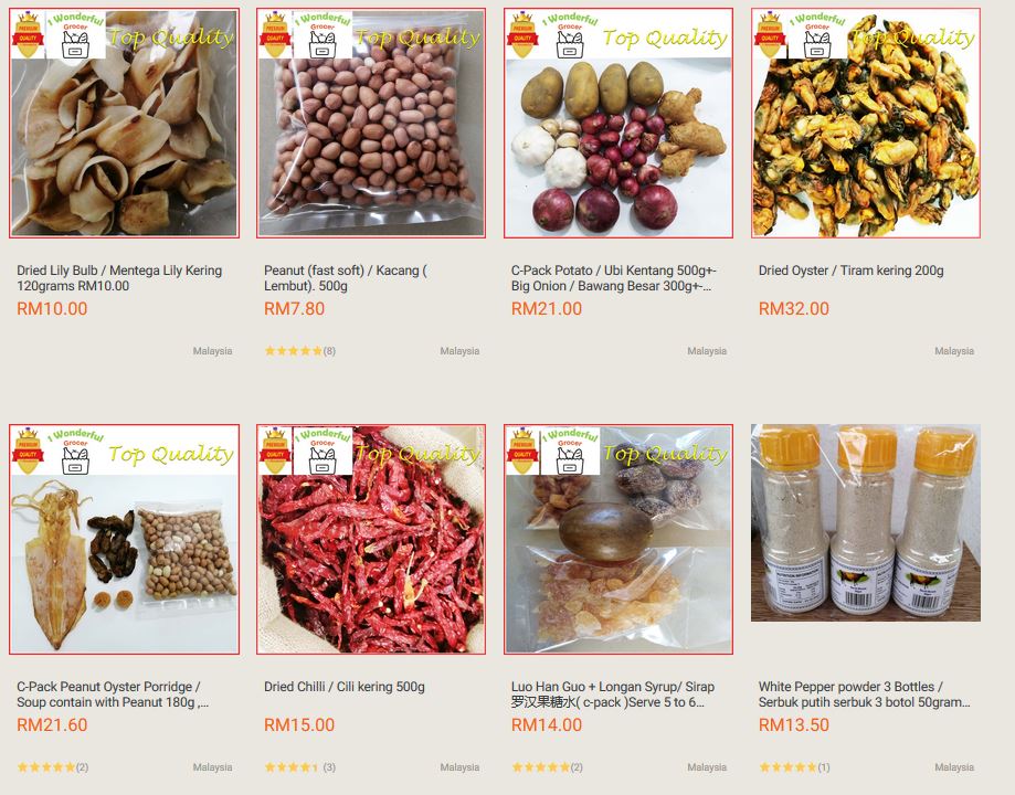 Makanan Kering Ready Stok