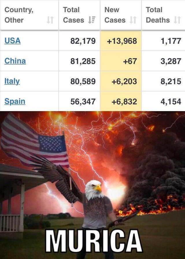 Meme Murica Covid