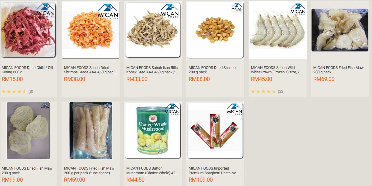 Pilihan Mican Foods