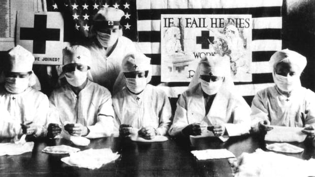 1918 Spanish Flu Gettyimages 89857849