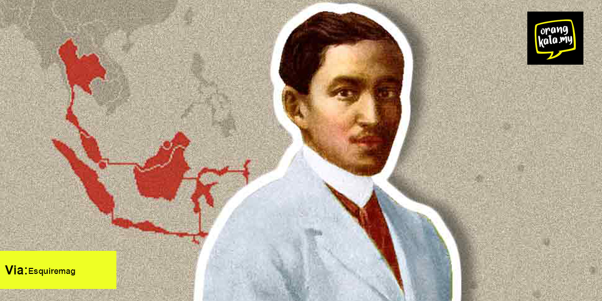 Jose Rizal, pejuang kemerdekaan Filipina yang anggap dirinya sebagai orang MELAYU