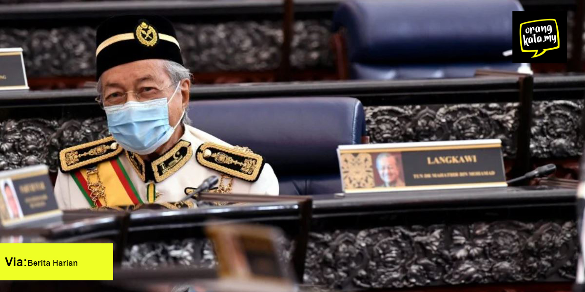 Tindakan pembangkang dikatakan tak junjung titah Agong? Ini komen Tun Mahathir