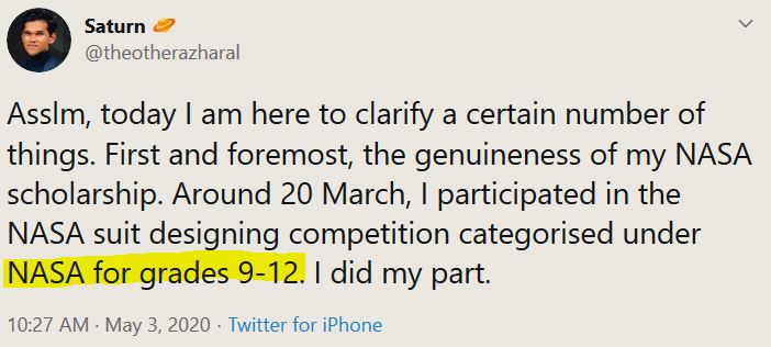 Azhar Ali Grade 9 12 1