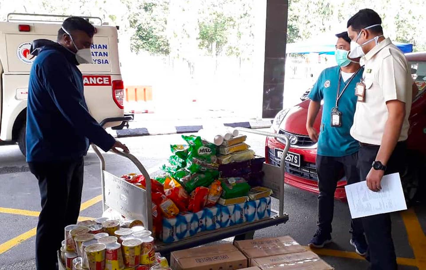 Covid Malaysia Bantuan Makanan