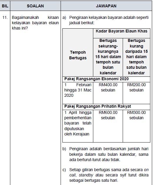 Faq Pekeliling Kkm