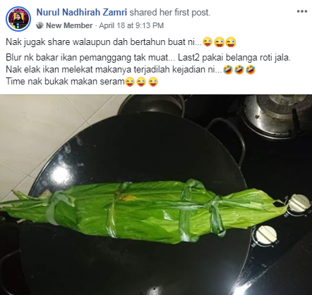 Pocong Daun Masak Tak Jadi