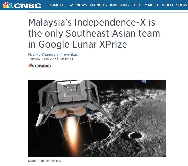 Independence X Google Lunar