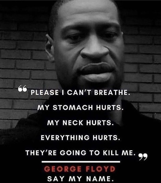Last Words George Floyd
