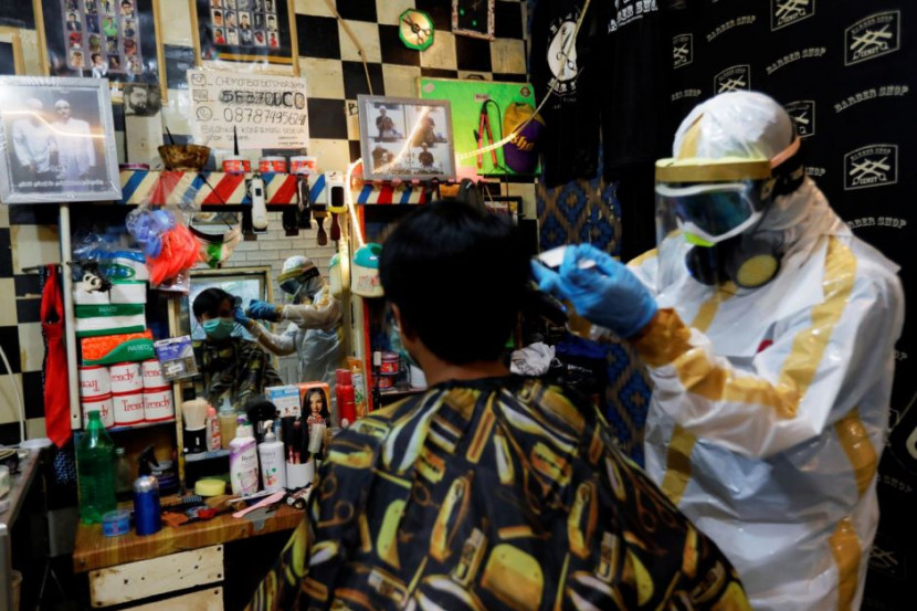 Mask Gunting Rambut Ppe Full Buatan