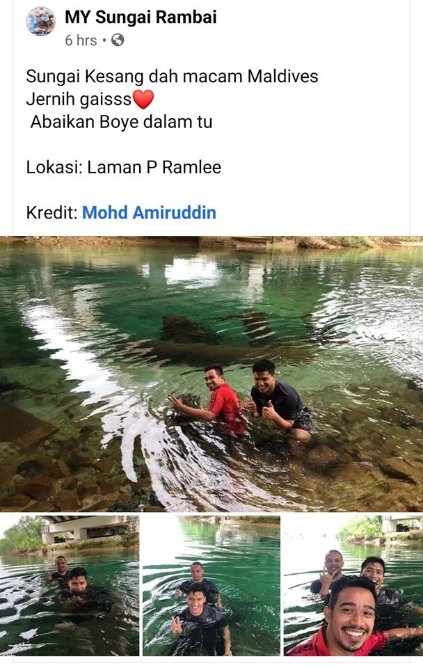 Sungai Kesang Mandi Manda