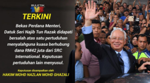 Ohmedia Najib Didapati Bersalah