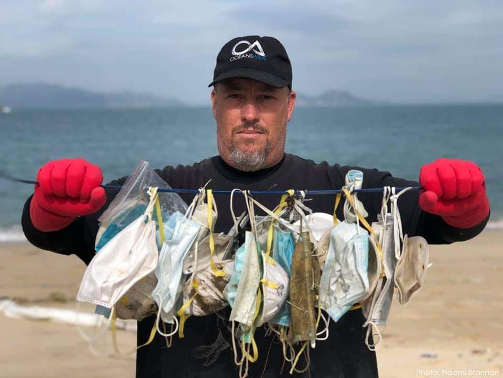 Pelitup Muka Pencemaran Jumpa Laut