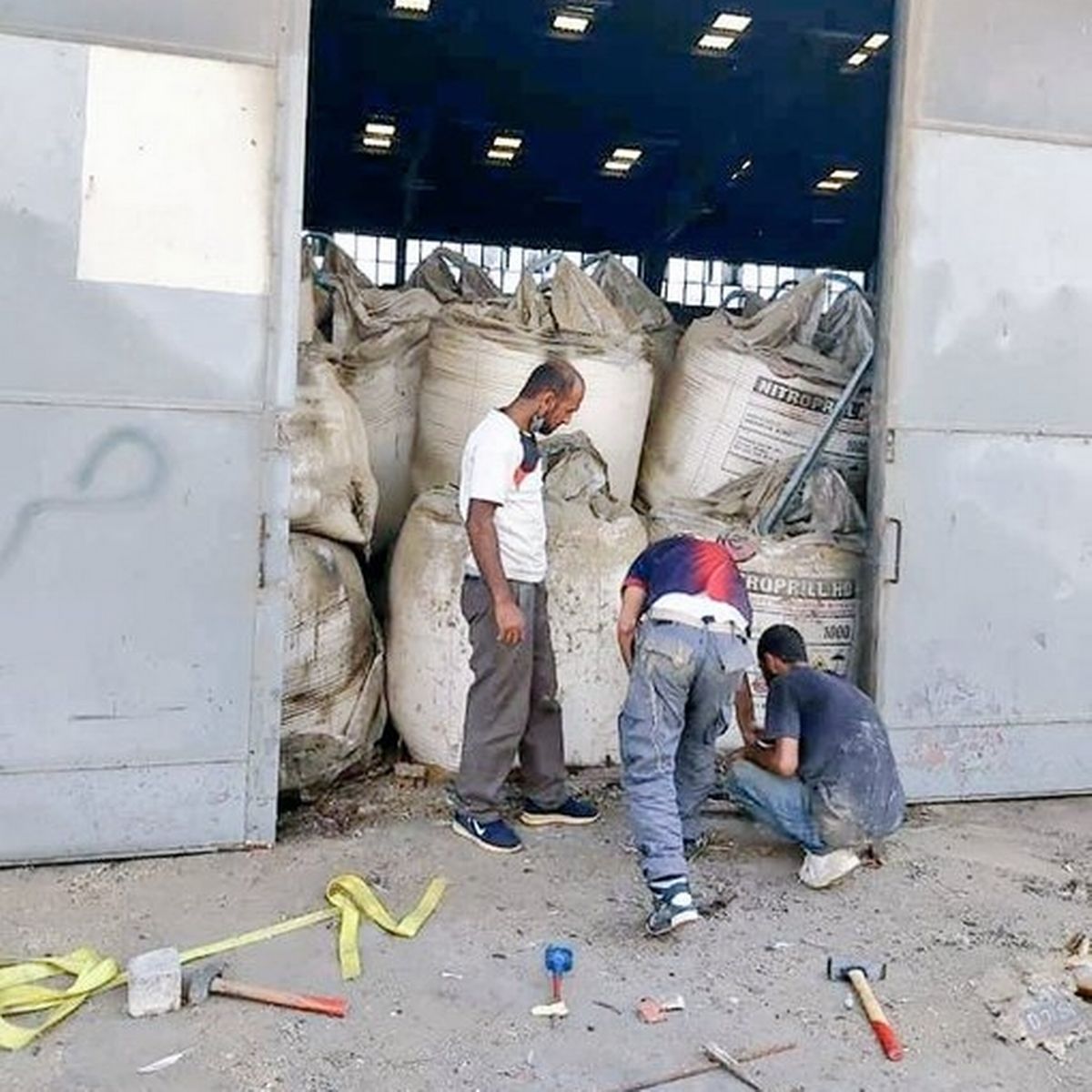 Beirut Pelabuhan Amonium Nitrat