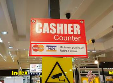 Cashier Minimum Payment