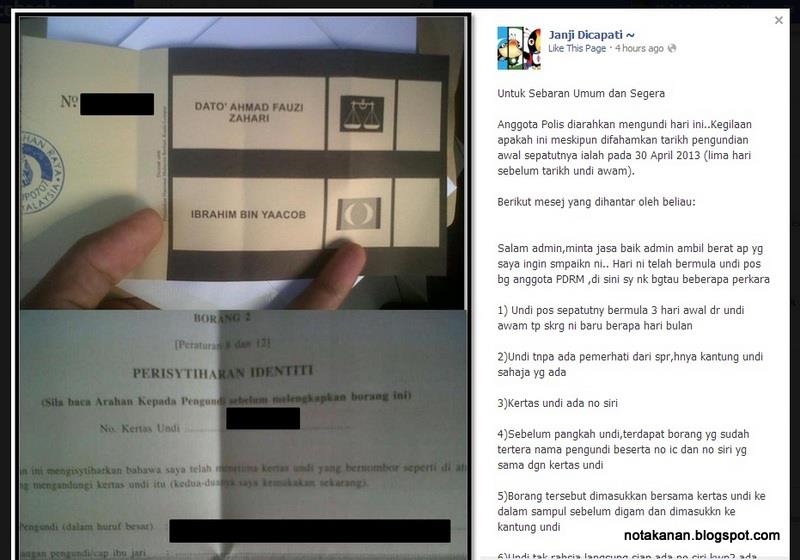 Polis Undi Pos
