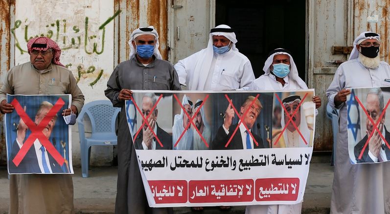 Demonstrasi Anti Bahrain Uae