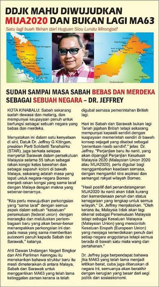 Ma63 Jeffery Kitingan