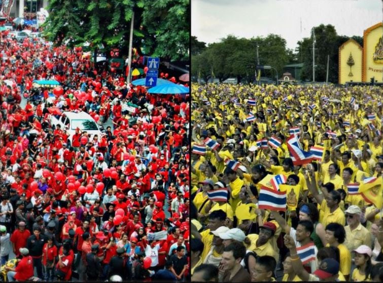 Red Yellow Shirts