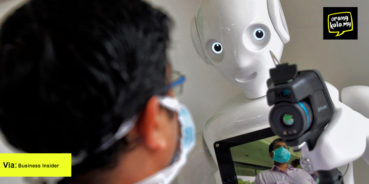 Untuk kurangkan risiko, India guna robot untuk memantau pesakit Covid-19