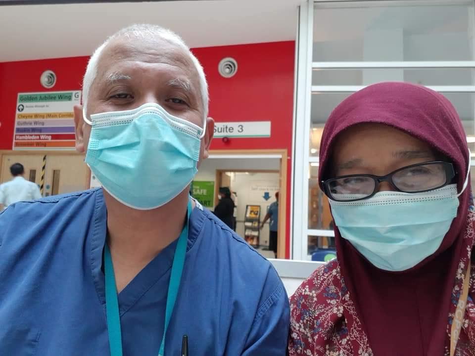 Dr Zainab And Her Husband Dr Burhanudin