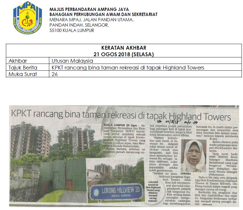 Ampang Jaya Hillview Zuraida