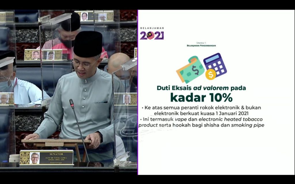 Belanjawan Cukai Vape