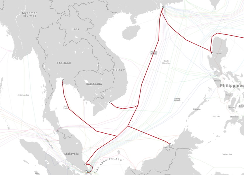 Kabel Dasar Laut Rosak