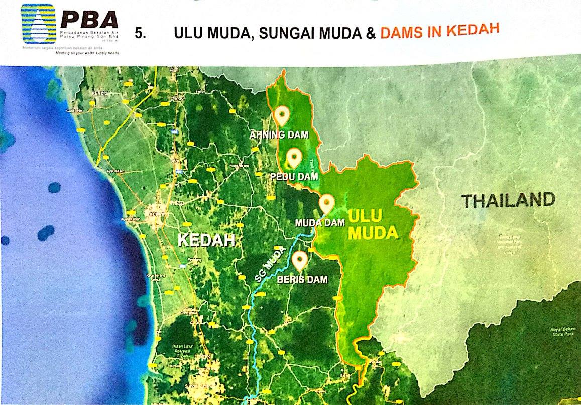 Kedah Peta Thailand