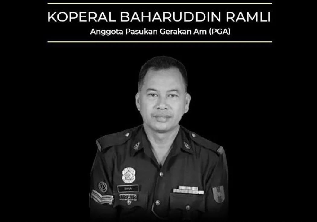 Koperal Baharuddin Ramli Pga