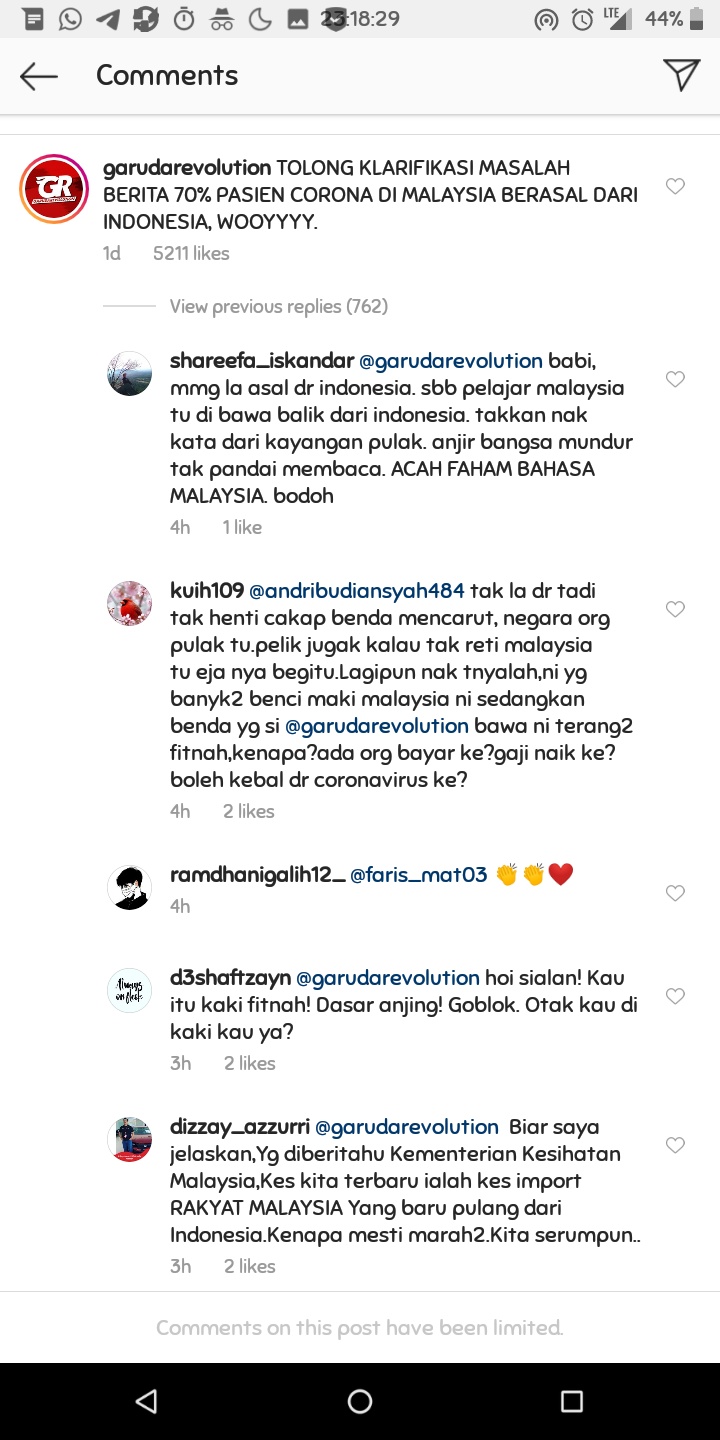 Gaduh Media Sosial