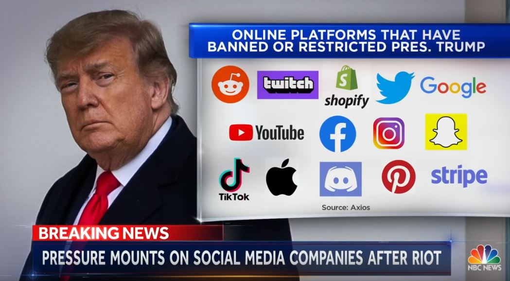 Media Sosial Haramkan Trump