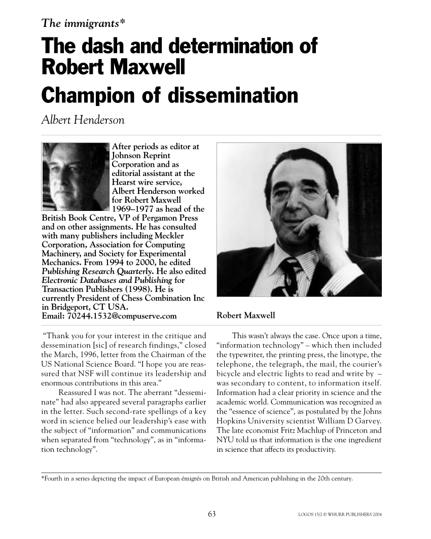 Richard Maxwell