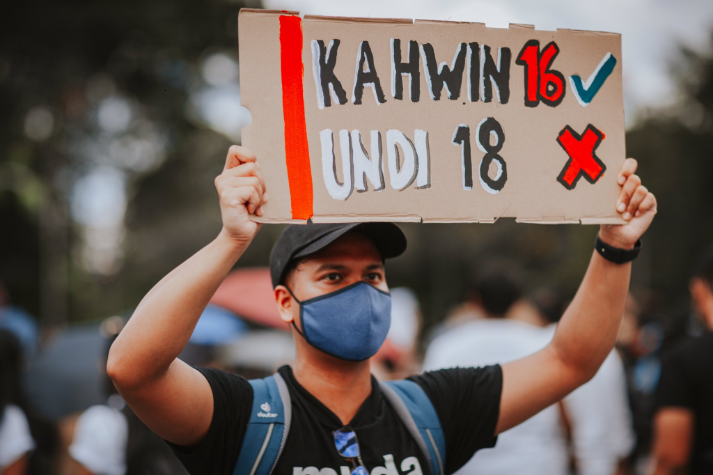 undi 18 kahwin 16 pas