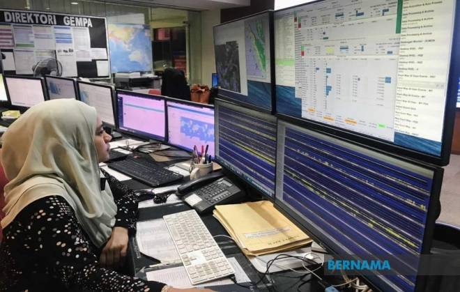 gempa bumi metmalaysua