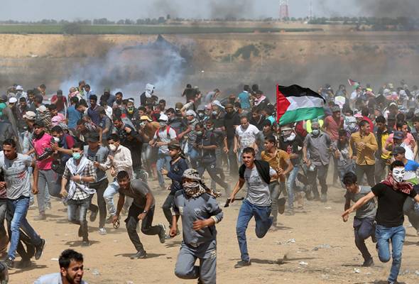 gaza israel palestin serangan