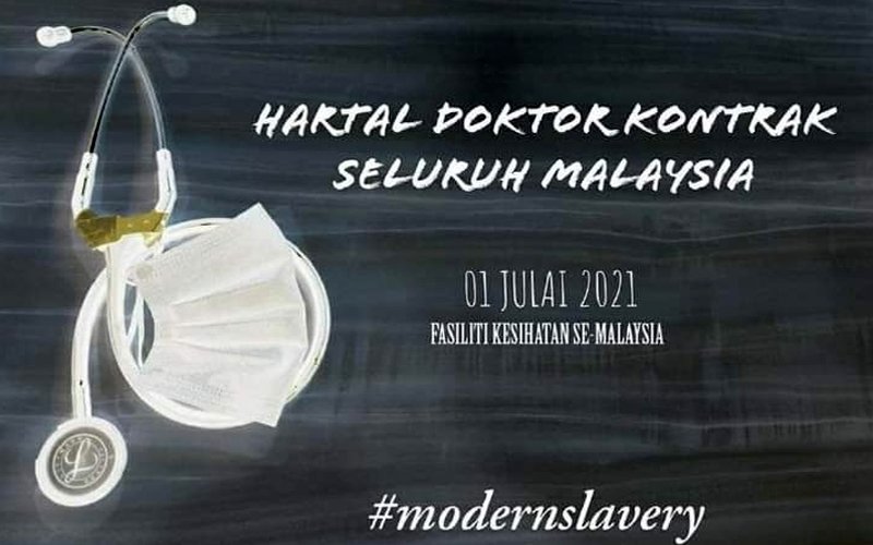 doktor kontrak julai
