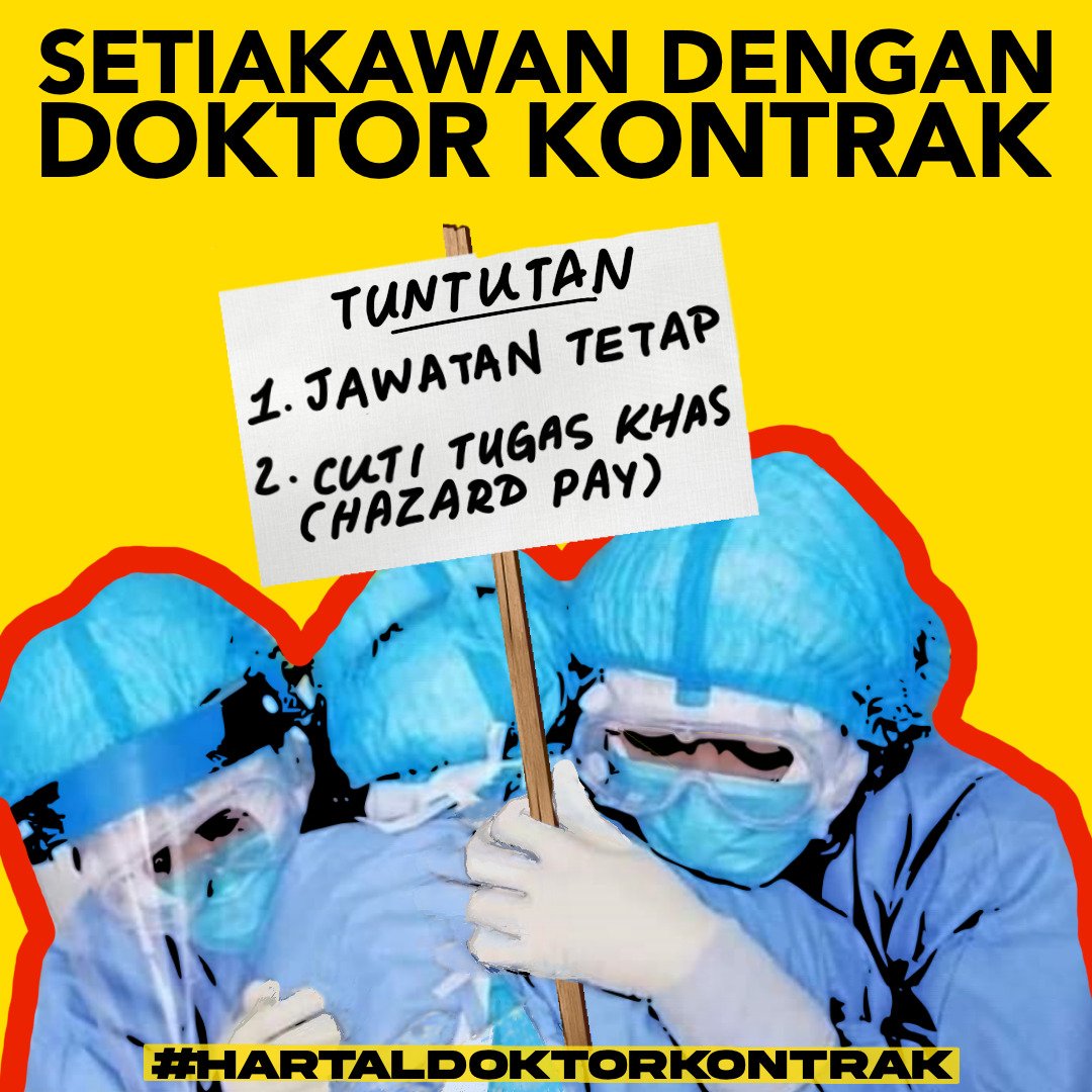 hartal doktor kontrak