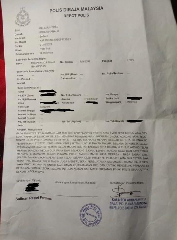 laporan cabul unduk ngadau